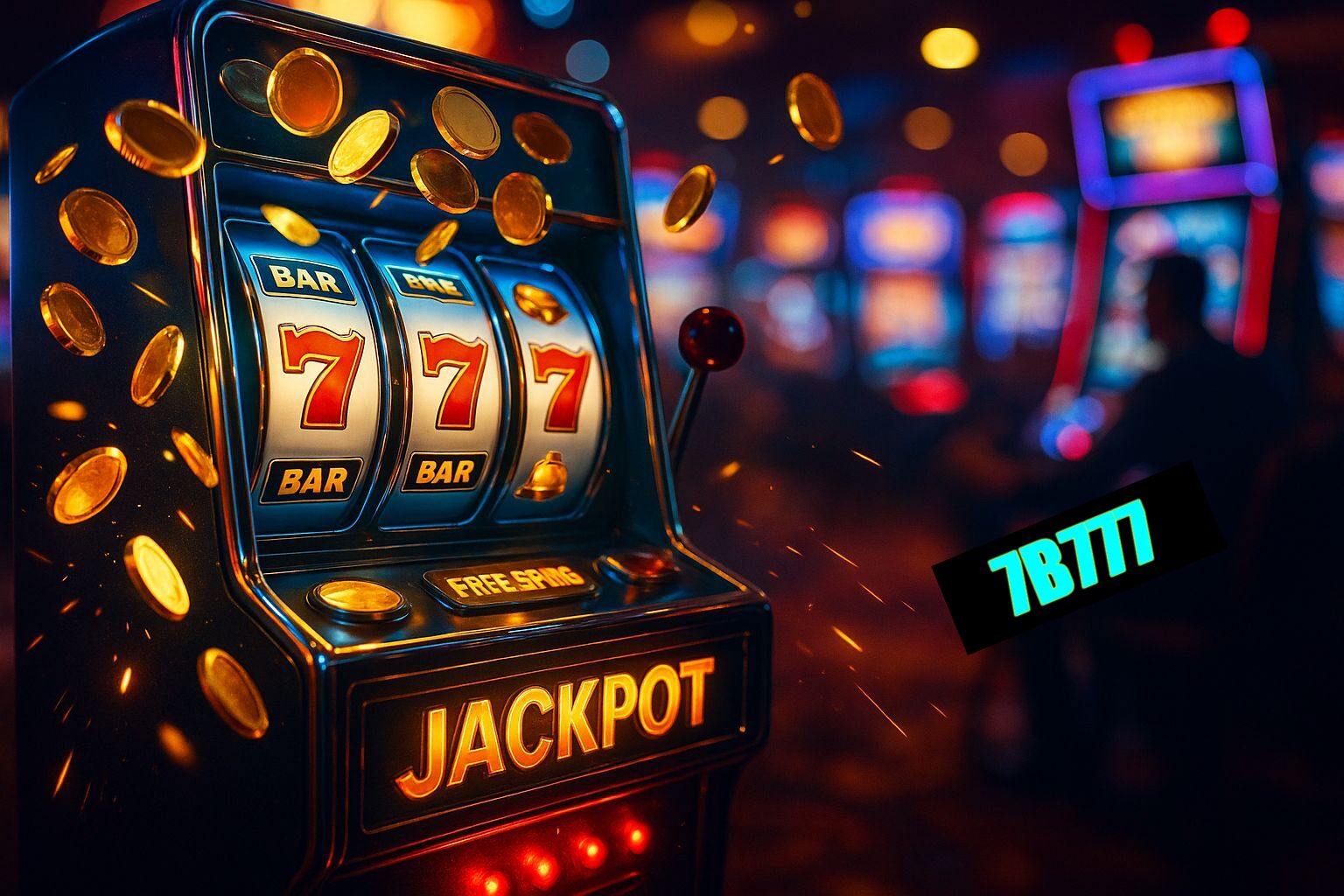 Diversos jogos de caça-níqueis